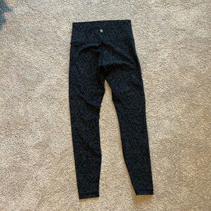Lululemon leopard leggings